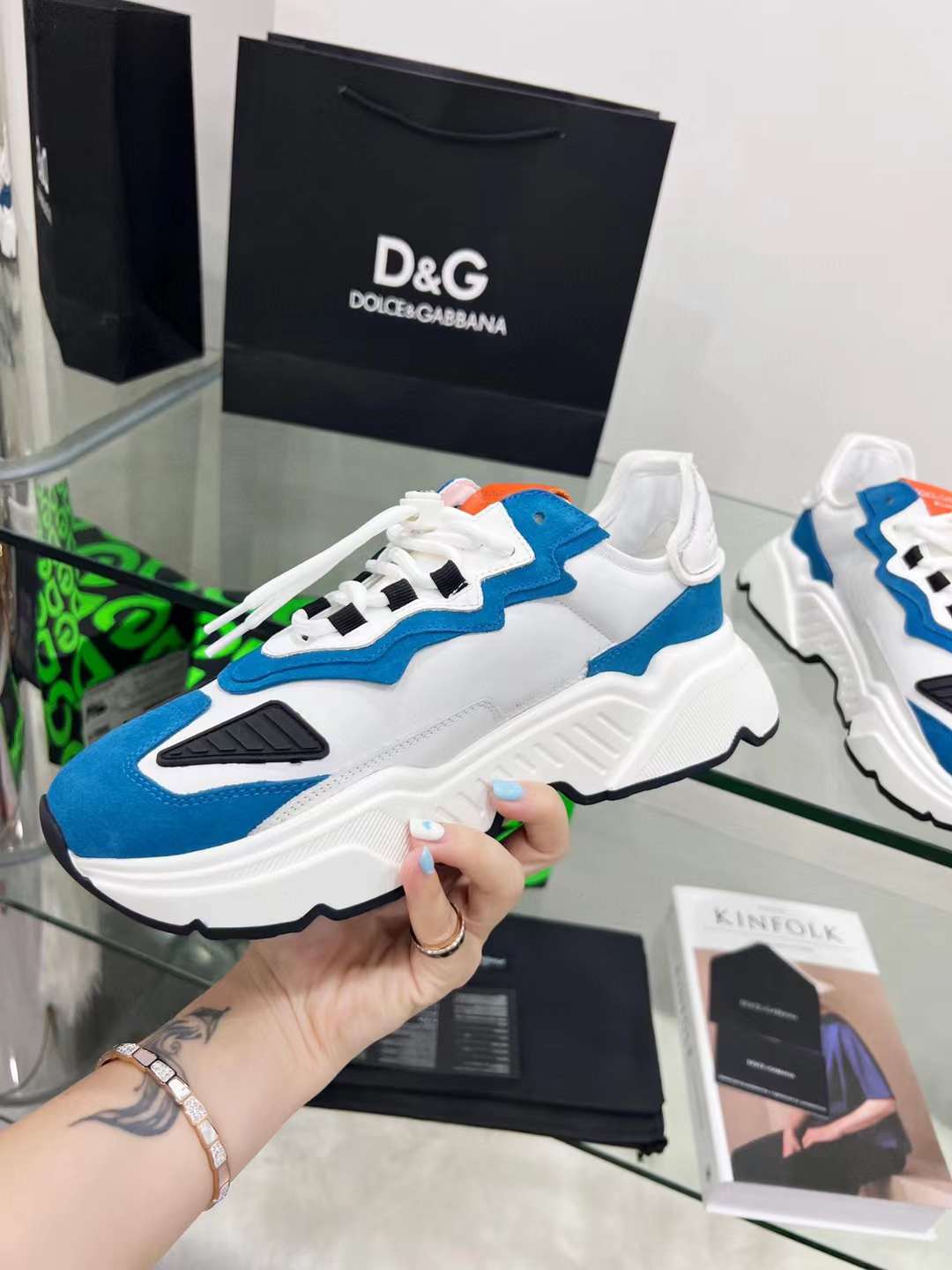 Men Women D*G Top Sneakers