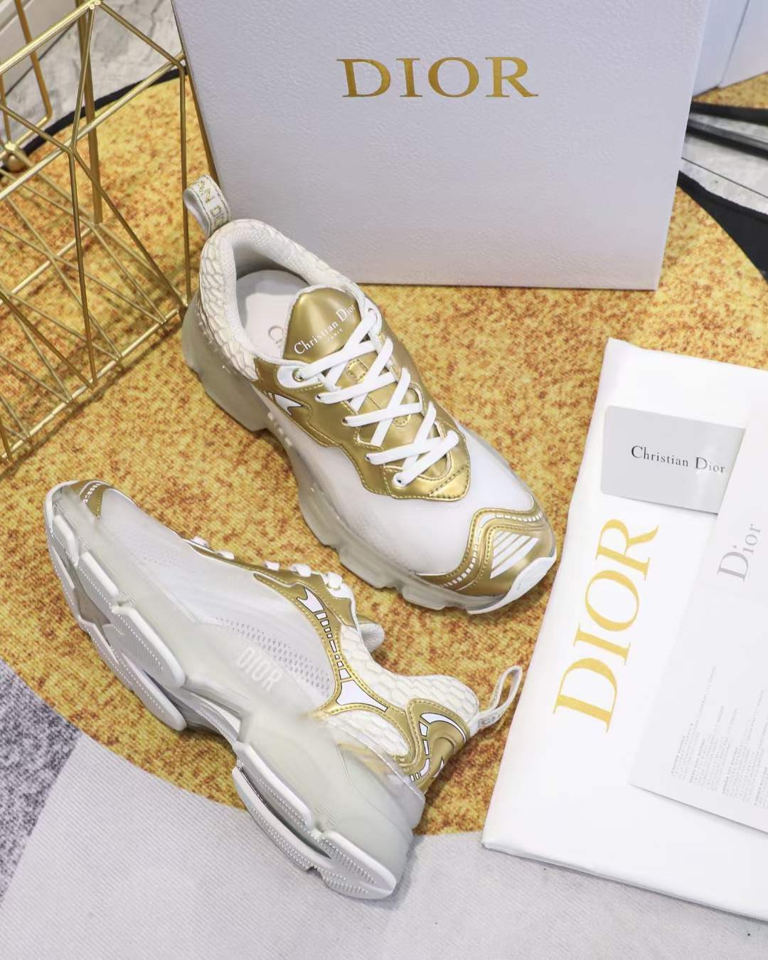 Men Women D*ior Top Sneakers ()