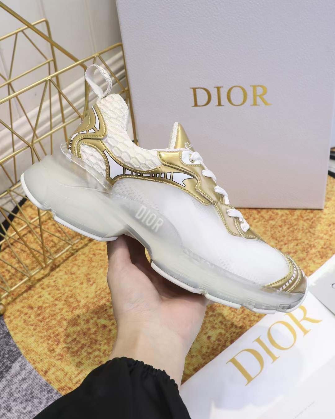Men Women D*ior Top Sneakers ()