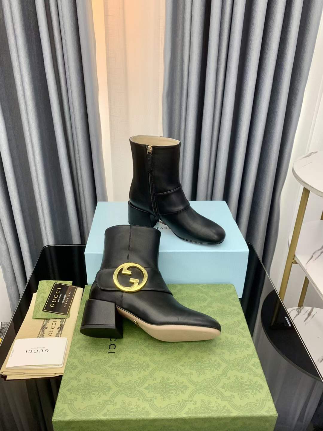 Women G*ucci Top Boots （）