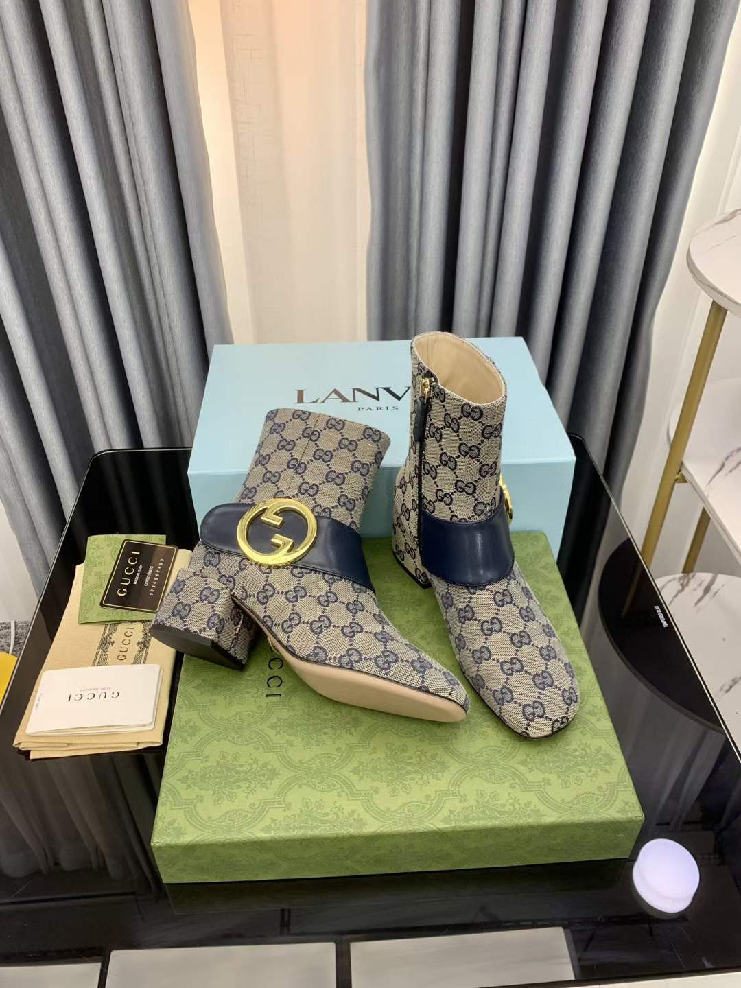 Women G*ucci Top Boots （）