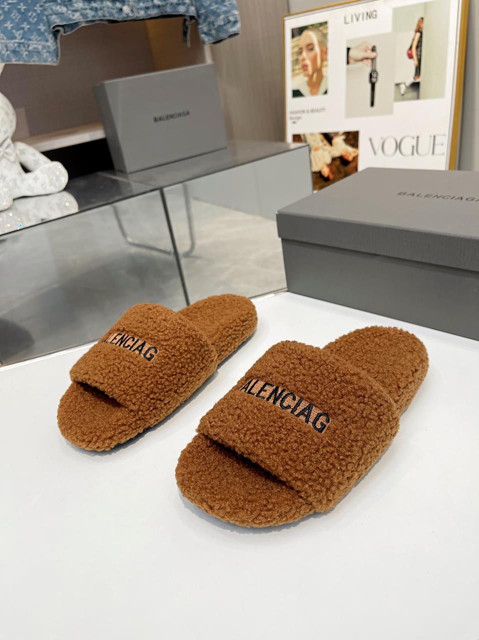 Women B*alenciaga Top Sandals