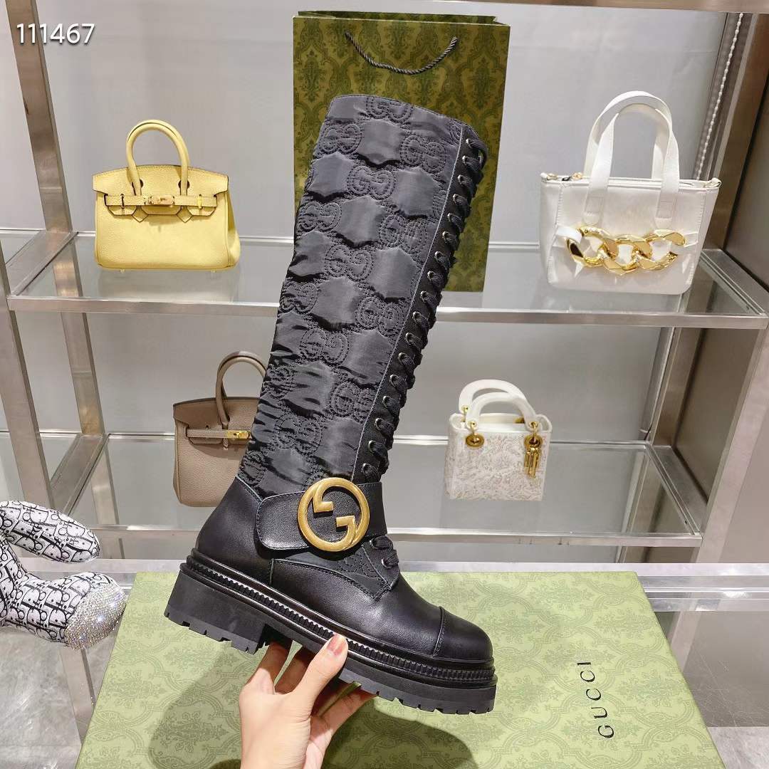 Women G*ucci Top Boots （）