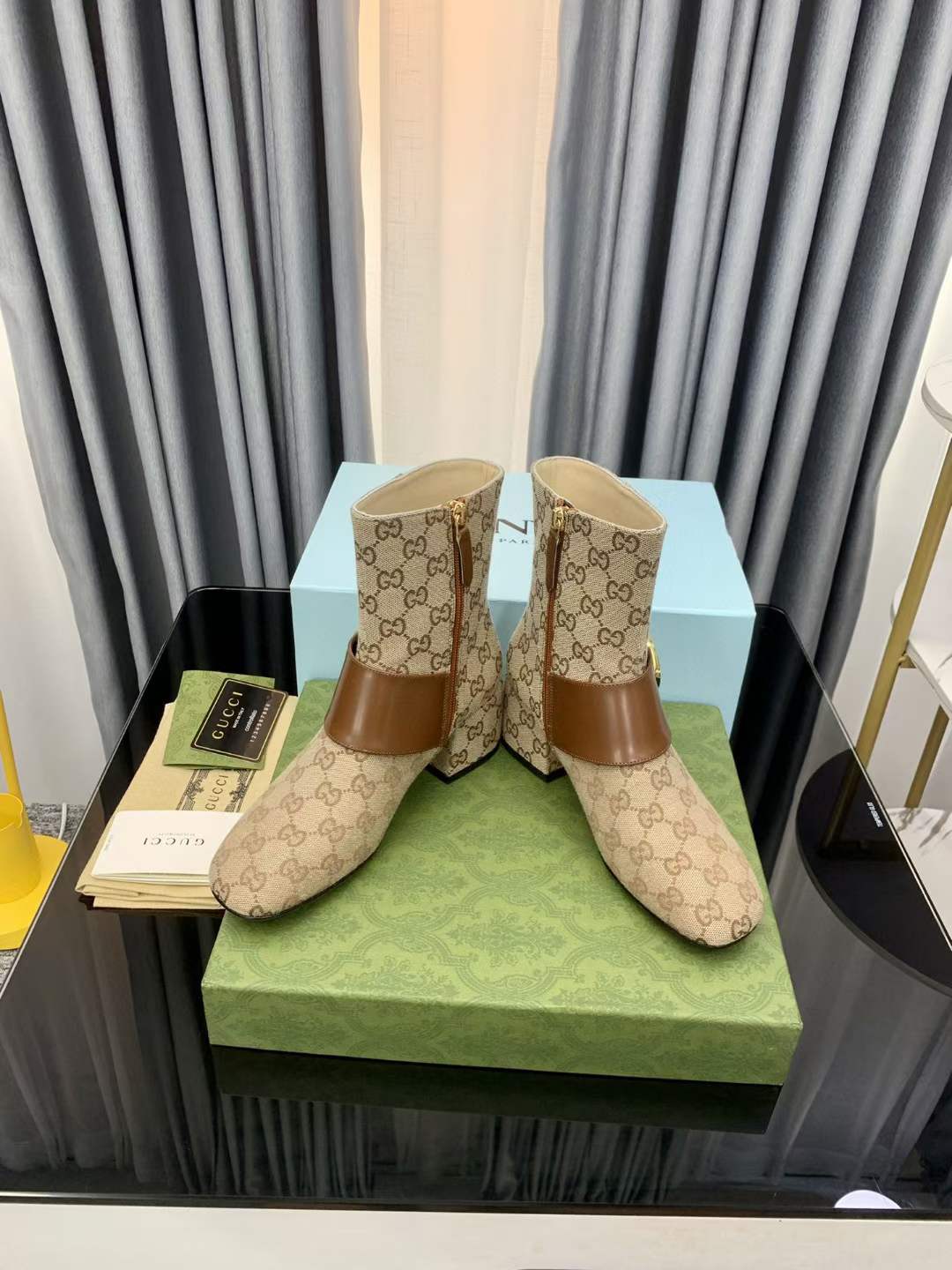 Women G*ucci Top Boots （）