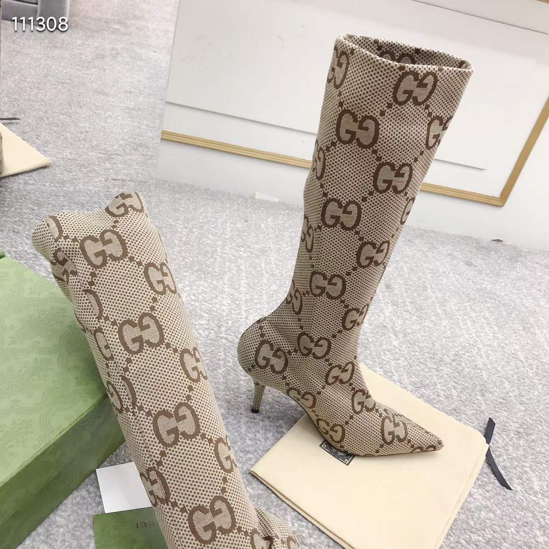 Women G*ucci Top Boots （）