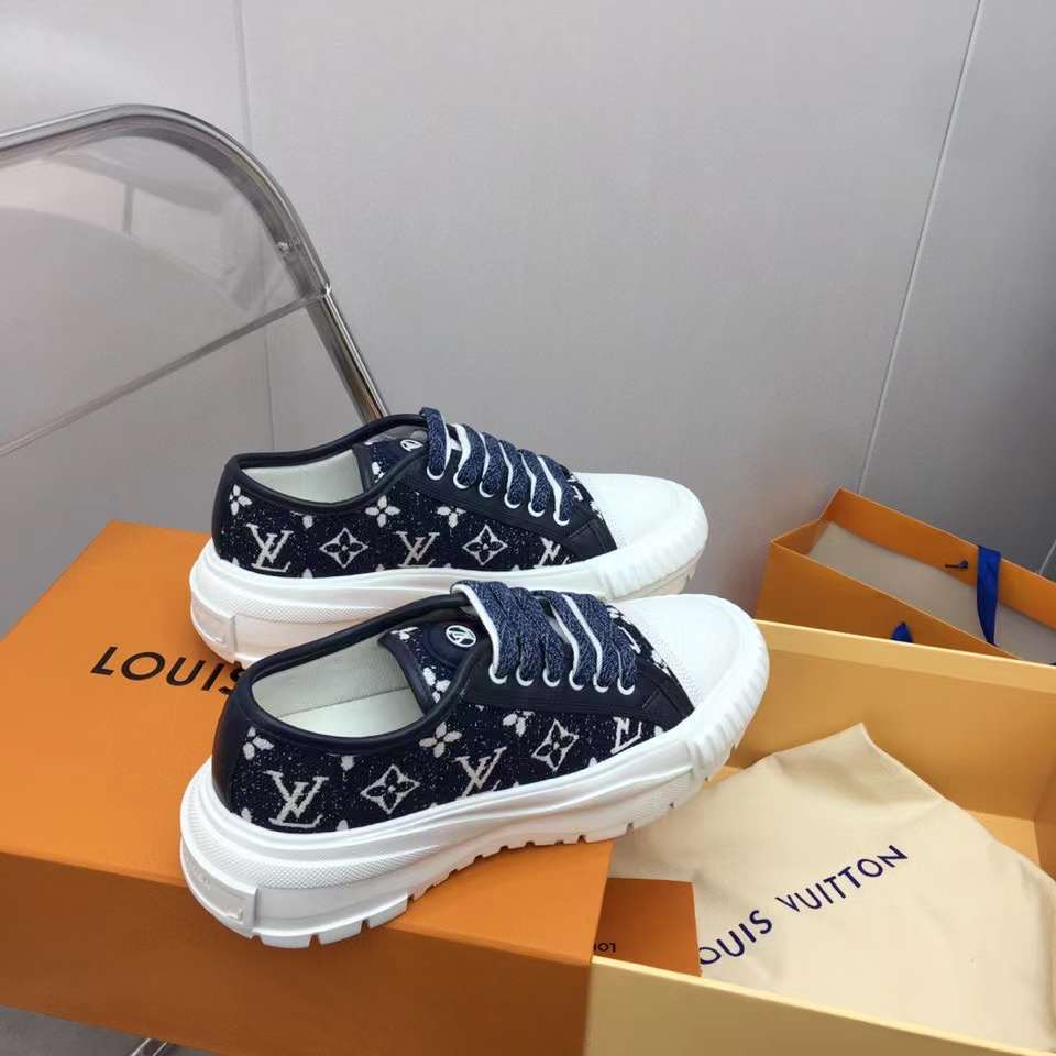 Women L*ouis V*uitton Top Sneaker Maikesneakers