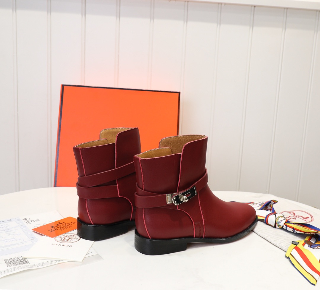 Copy Women H*ermes Top Boots Maikesneakers