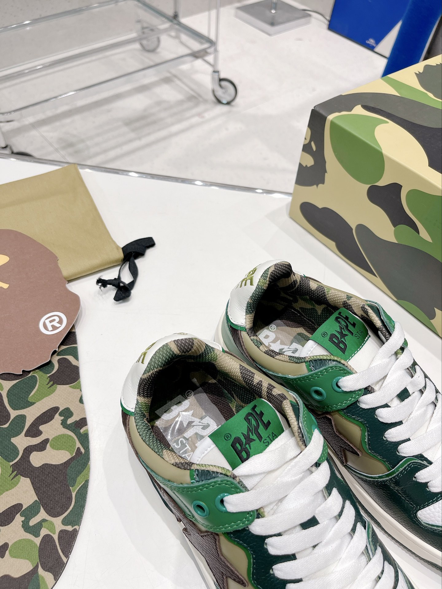 Men Women B*ape sta to low Top Sneaker