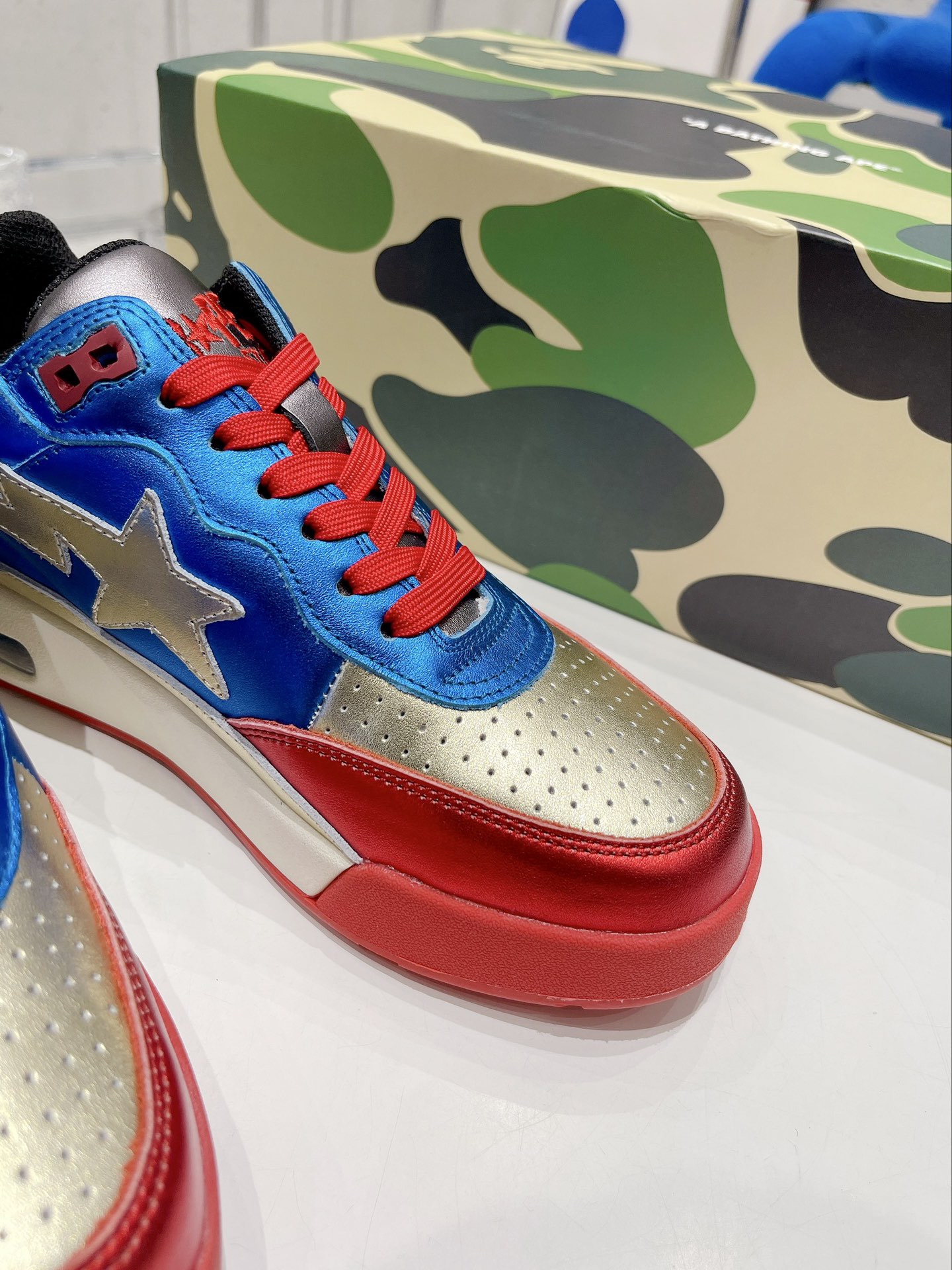 Men Women B*ape Top Sneaker