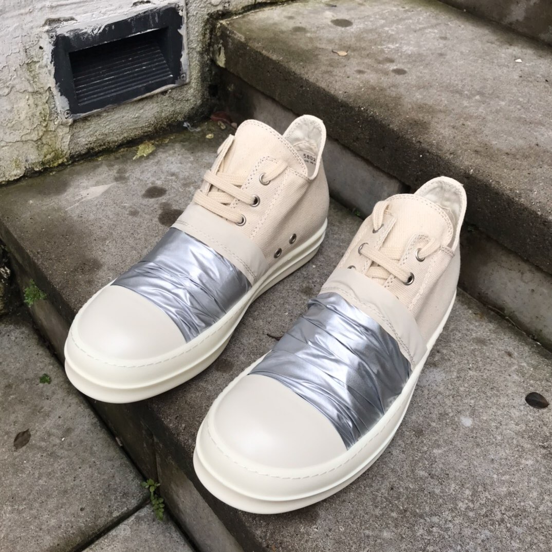 Men Women R*ick O*wens Top Sneaker