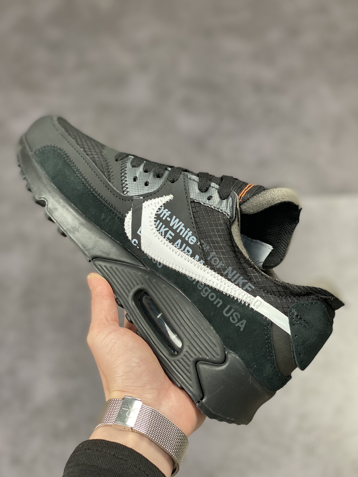 off-w*hite +Nike Air max90 )