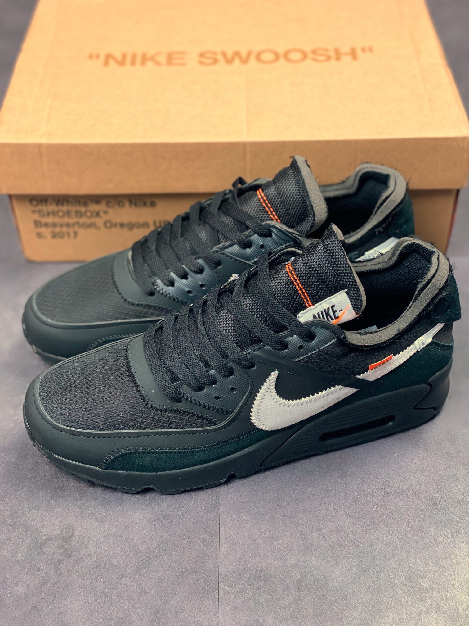 off-w*hite +Nike Air max90 )