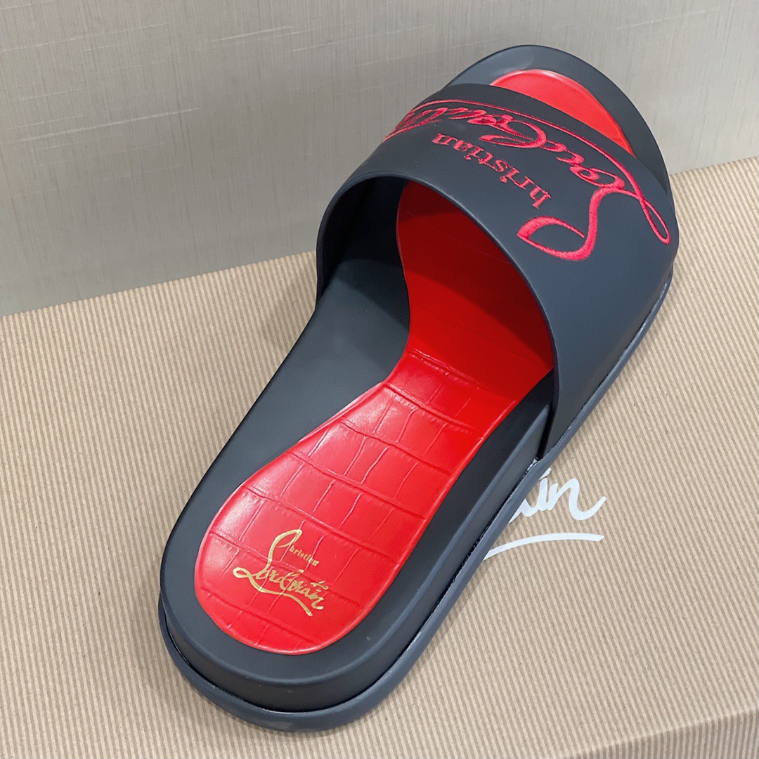 Men C*hristian L*ouboutin Top Quality slippers