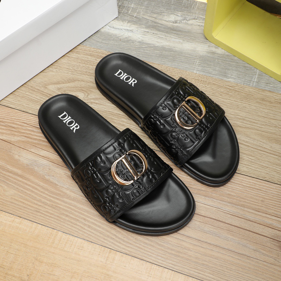 Men D*ior Top Quality slippers