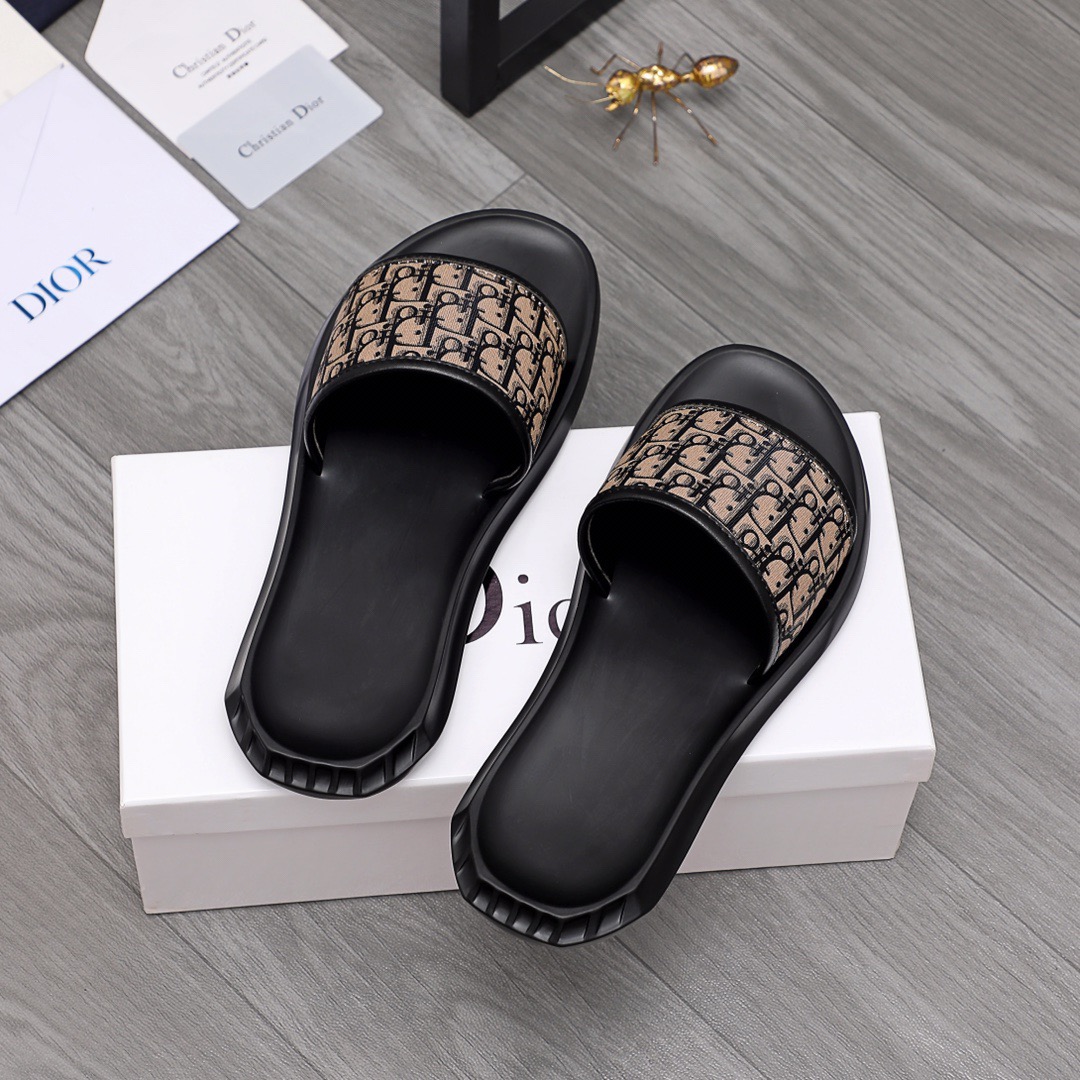 Men D*ior Top Quality slippers