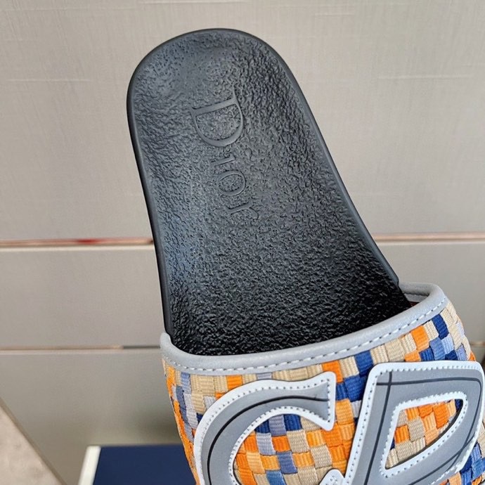 Men D*ior Top Quality slippers