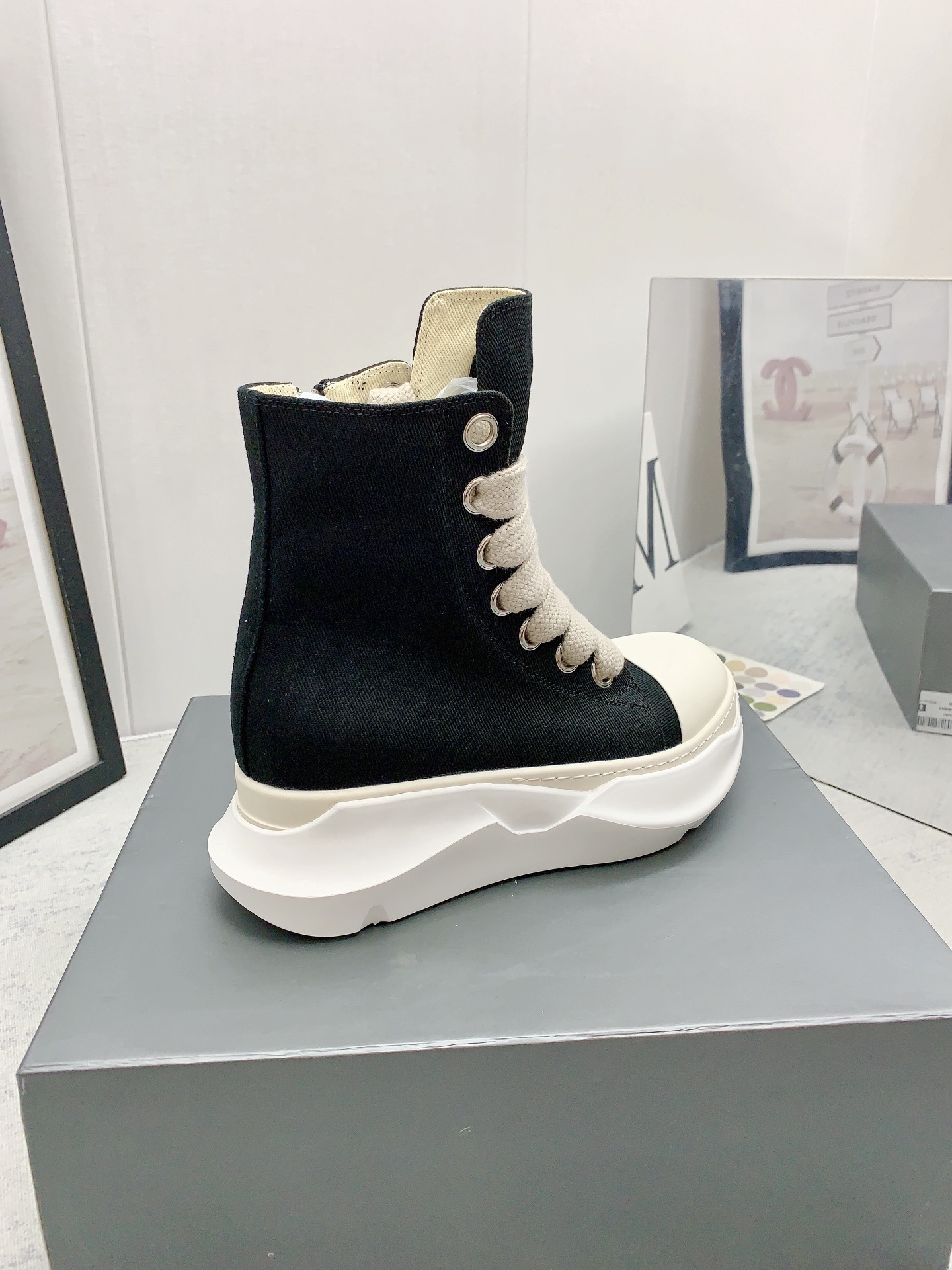 Men Women R*ick O*wens Top Sneaker