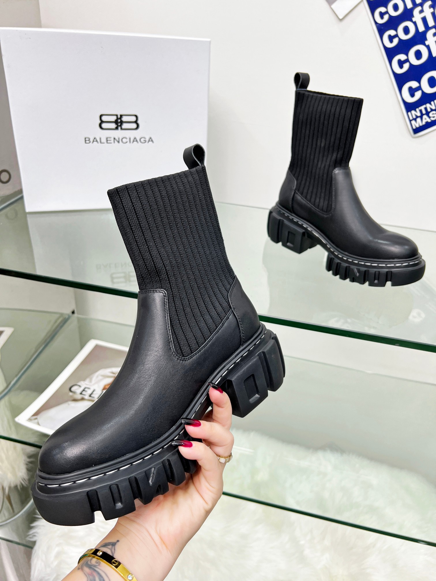 Women B*alenciaga Top Sneakers
