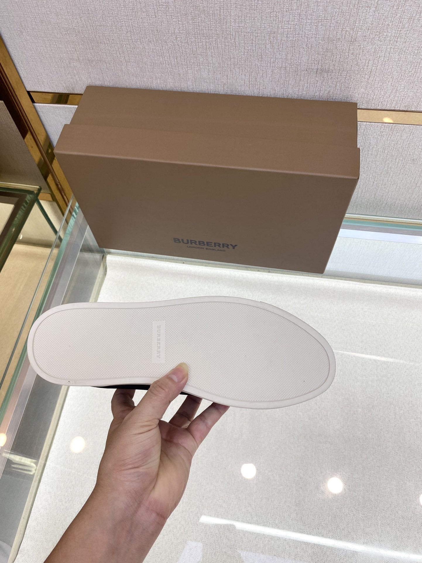 Men B*urberry Top Sneaker