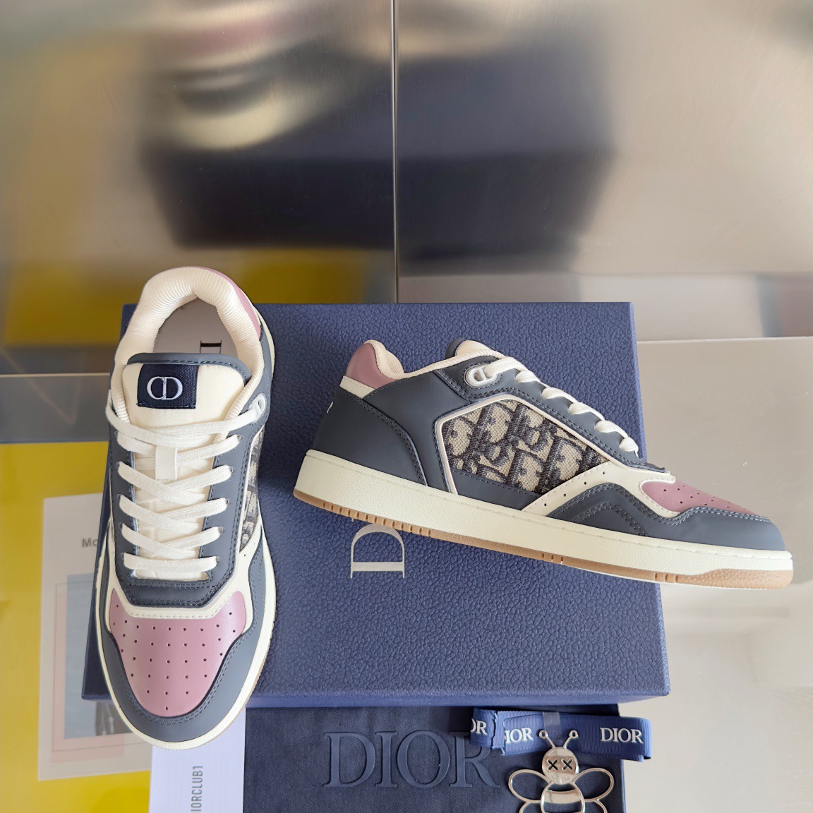 Men Women D*ior Top Sneaker