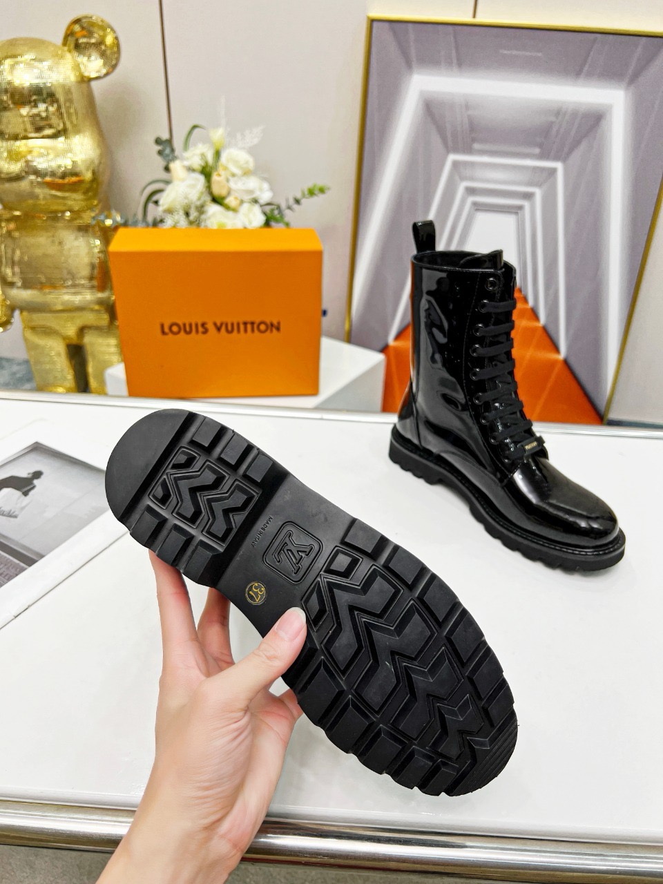 Men L*ouis V*uitton Top Sneaker