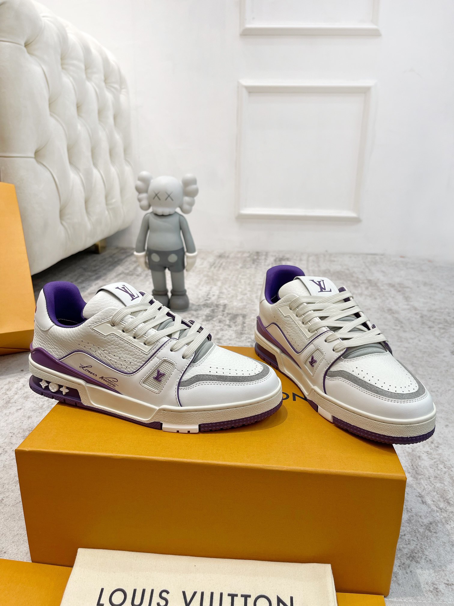 Men Women L*ouis V*uitton Top Sneaker