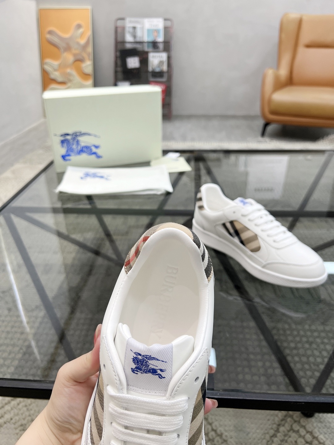 Men B*rberry Sneaker （）