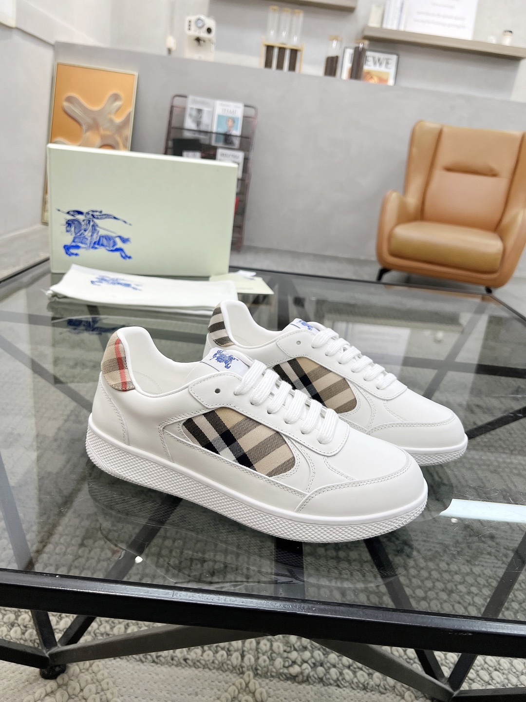 Men B*rberry Sneaker （）