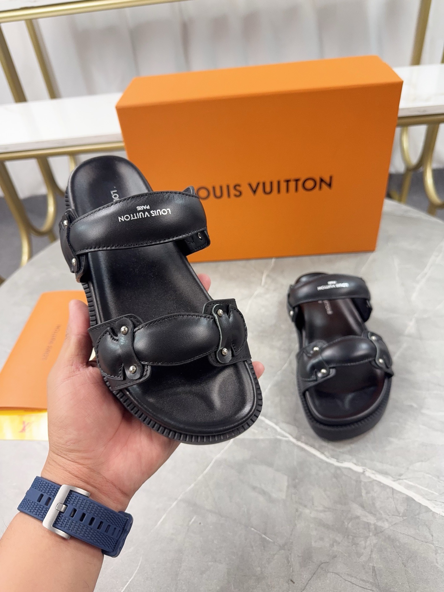 Women L*ouis V*uitton Top Sandals