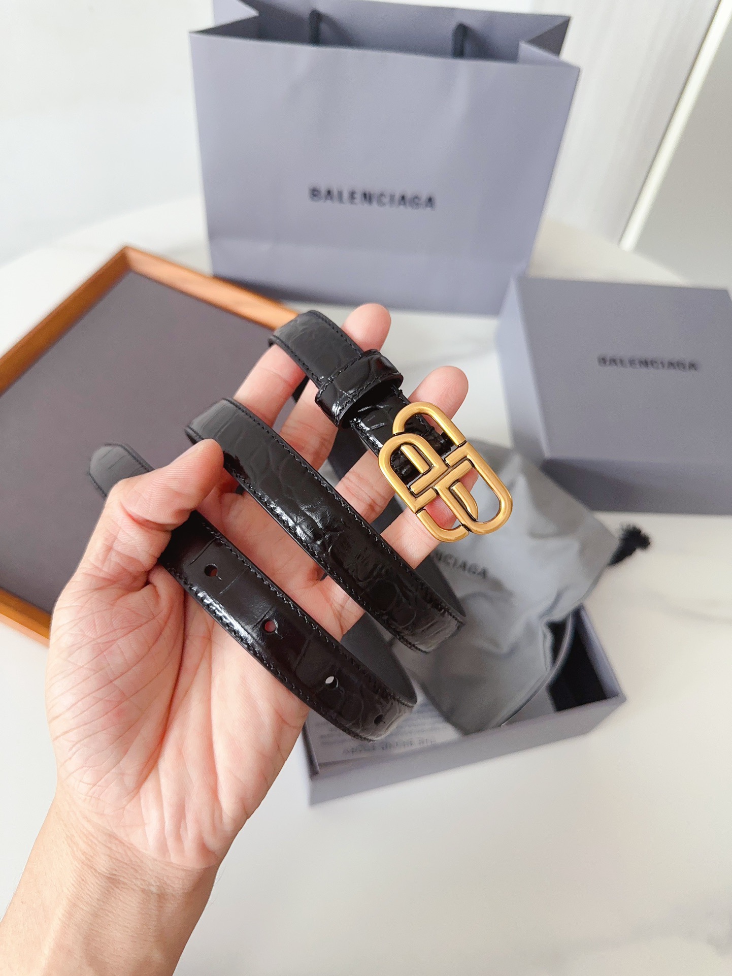 B*alenciaga Belts Top Quality