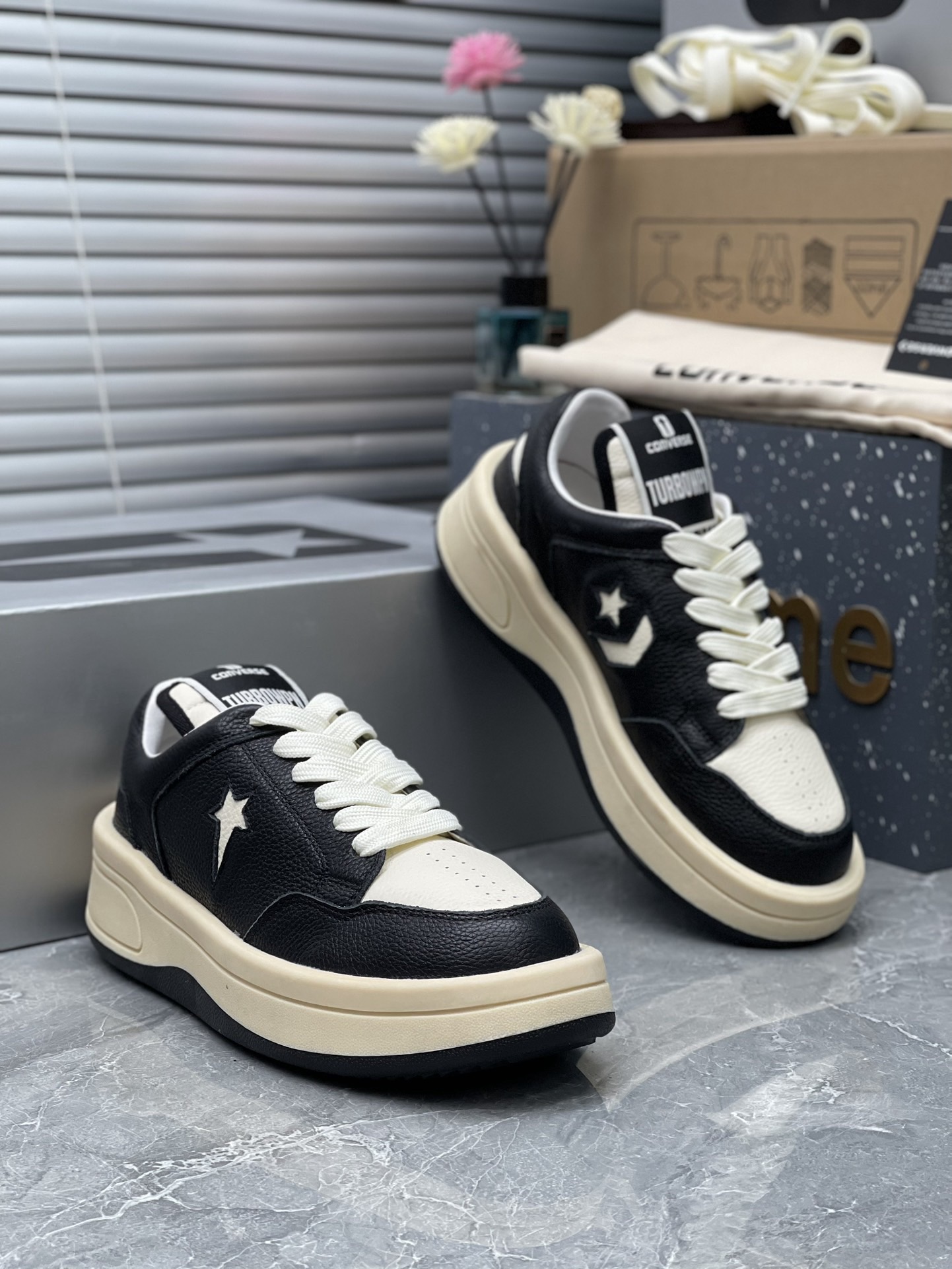 Men Women R*ICK OWENS Top SNEAKERS