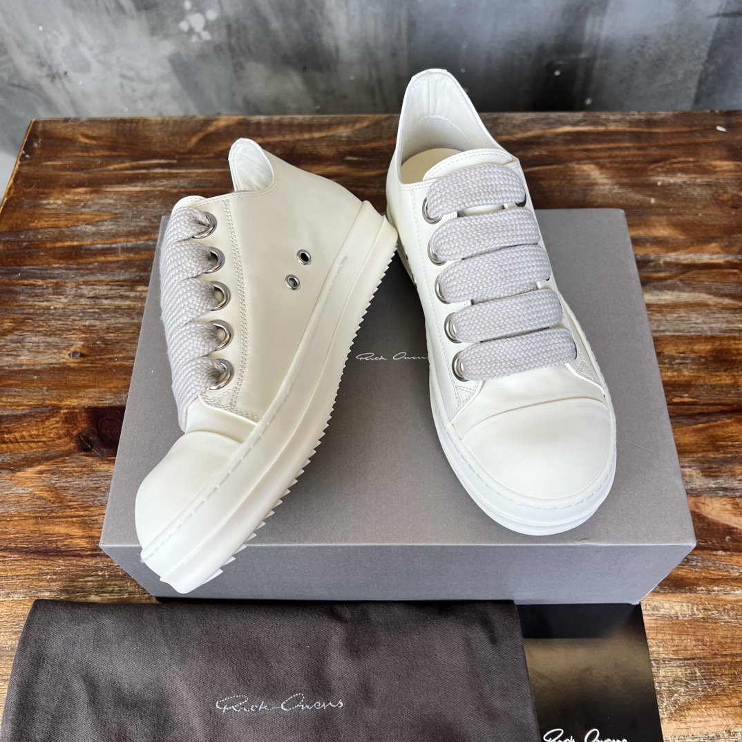 Men Women R*ICK OWENS Top SNEAKERS