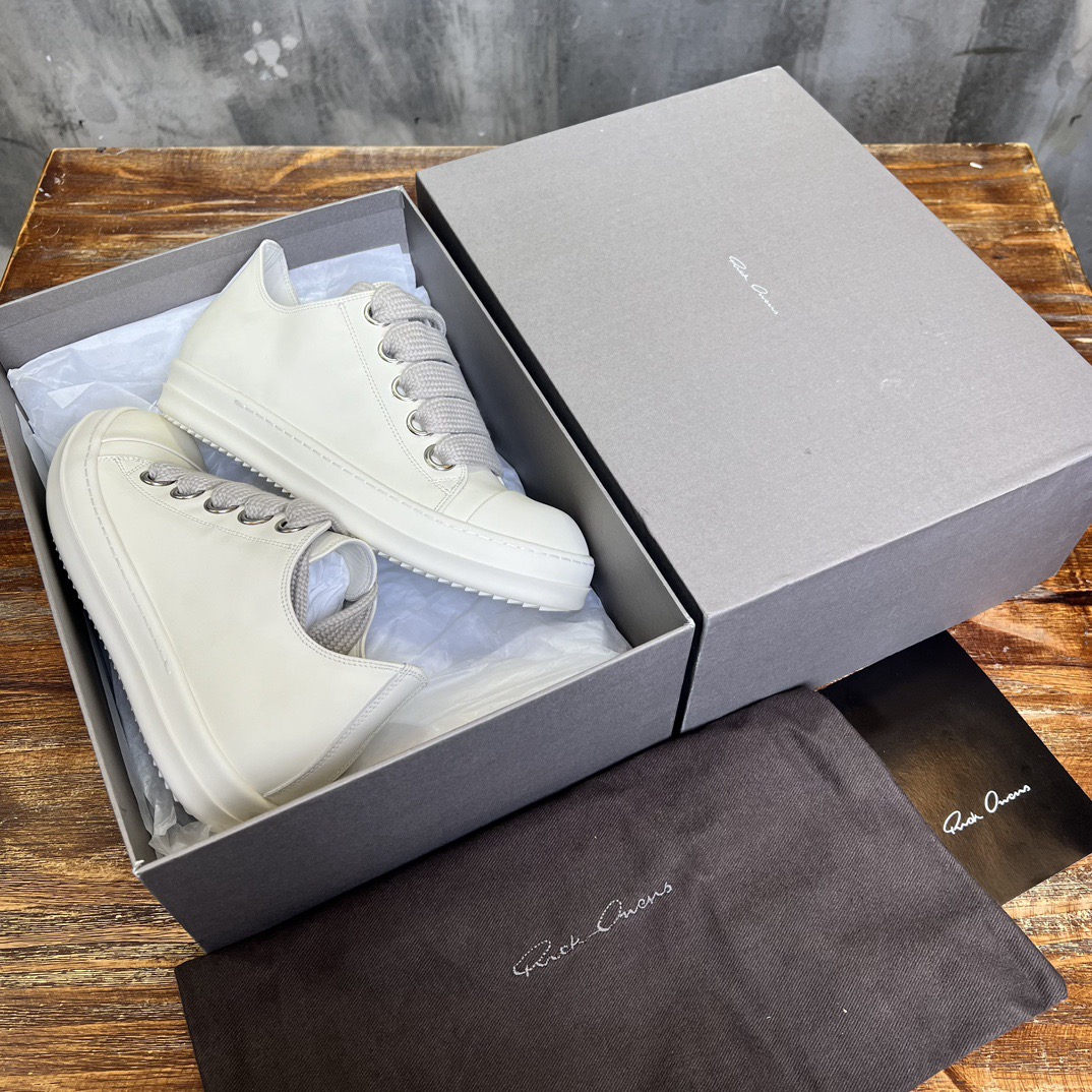 Men Women R*ICK OWENS Top SNEAKERS