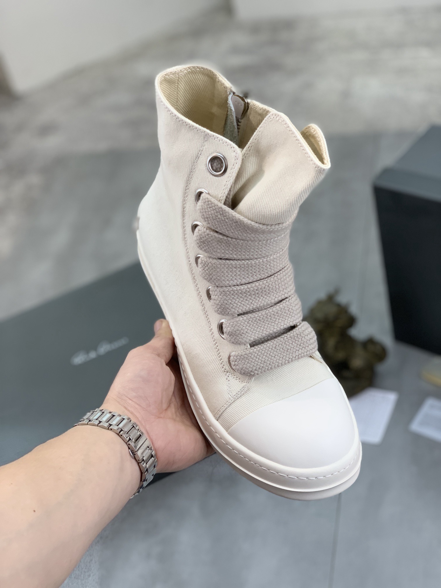 Men Women R*ICK OWENS Top SNEAKERS