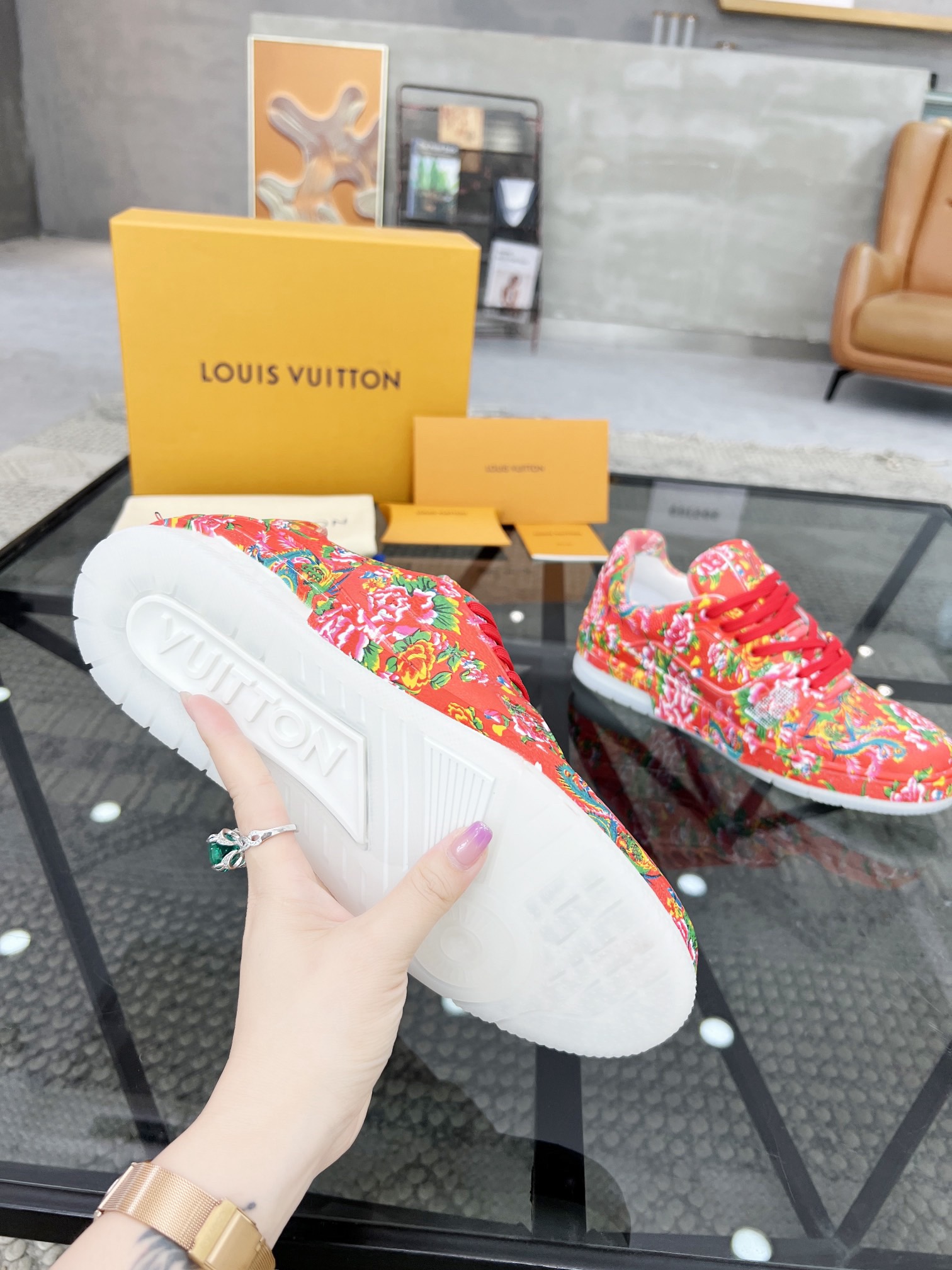 Men L*ouis V*uitton Top Sneaker L*V Shoes