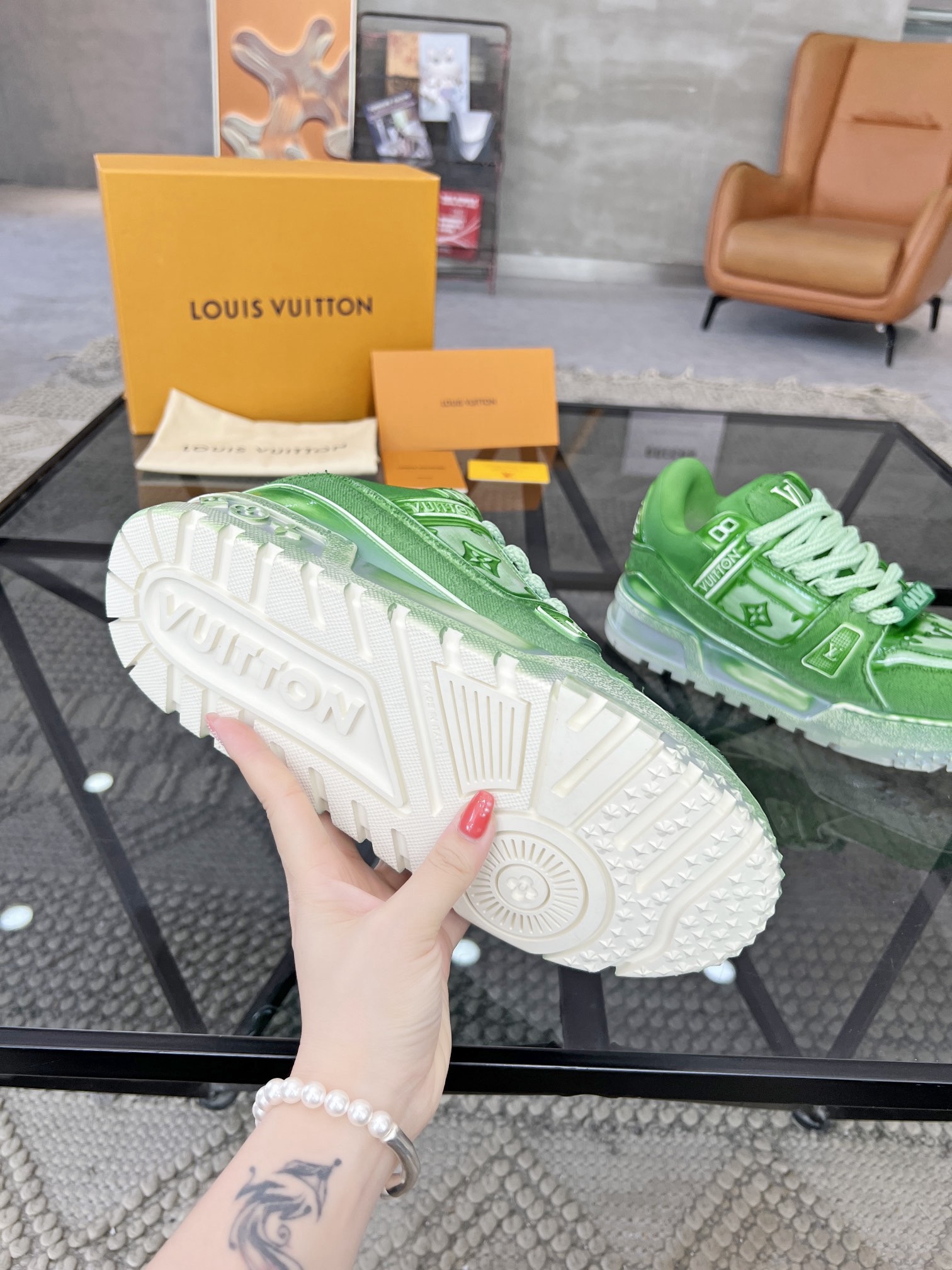 Men L*ouis V*uitton Top Sneaker L*V Shoes