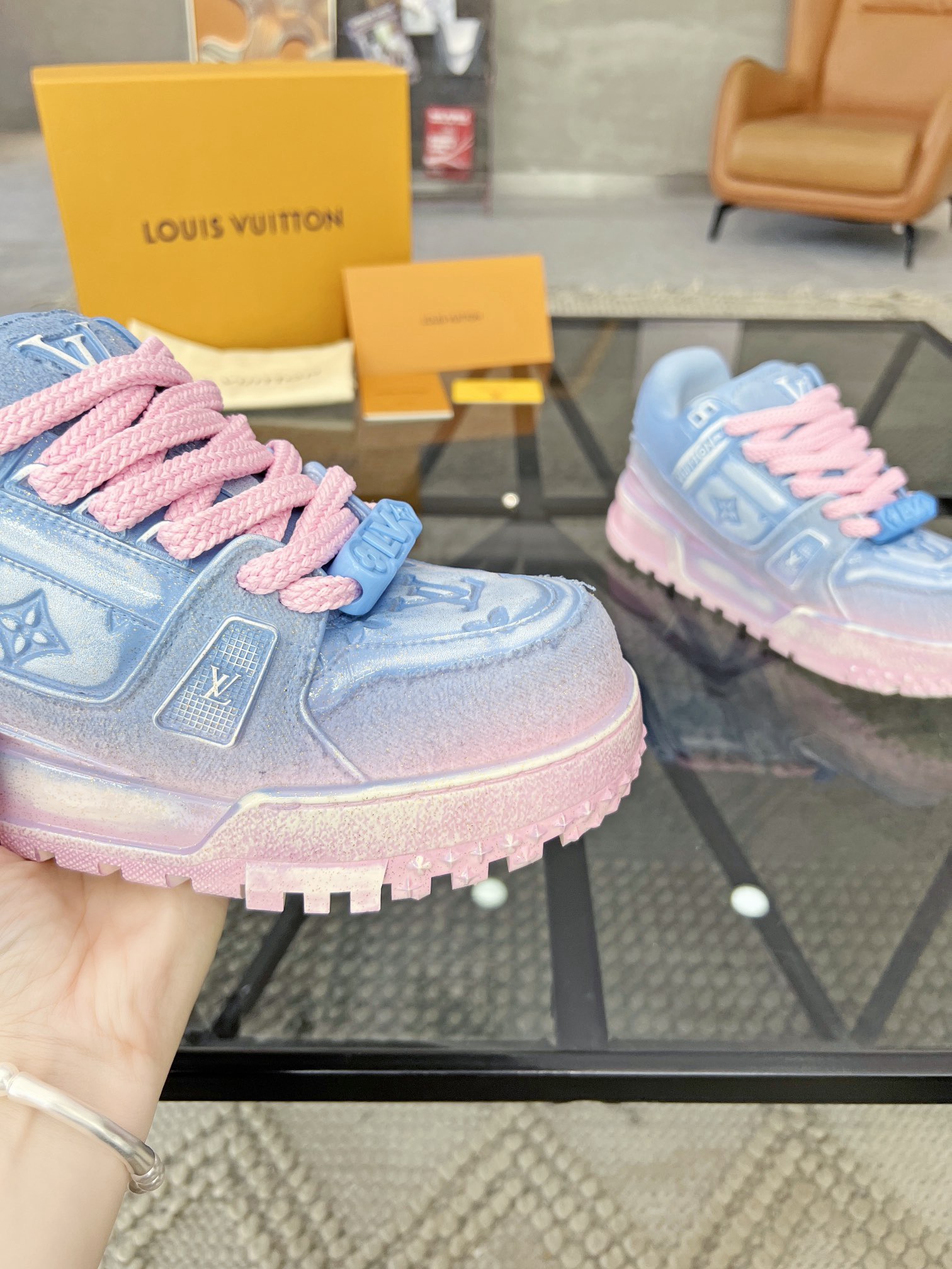 Men L*ouis V*uitton Top Sneaker L*V Shoes