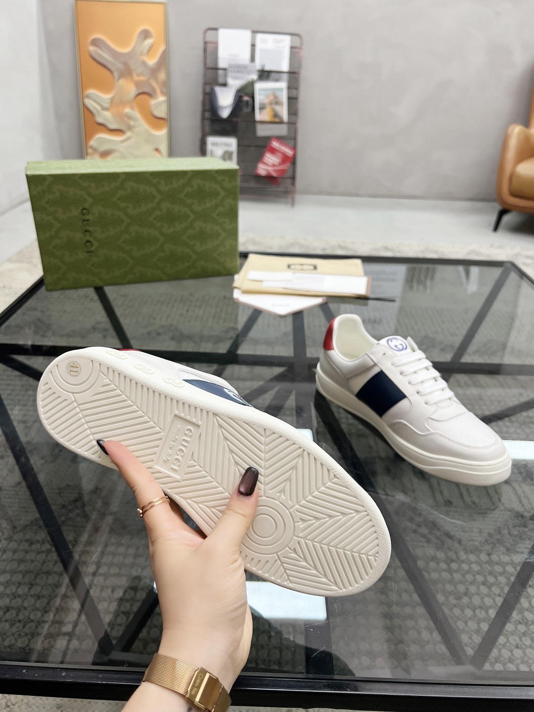 Men Women G*ucci Top quality 1:1 Sneaker size 35-46
