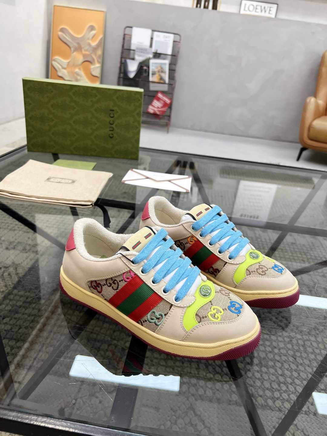 Men Women G*ucci Top quality 1:1 Sneaker size 35-46